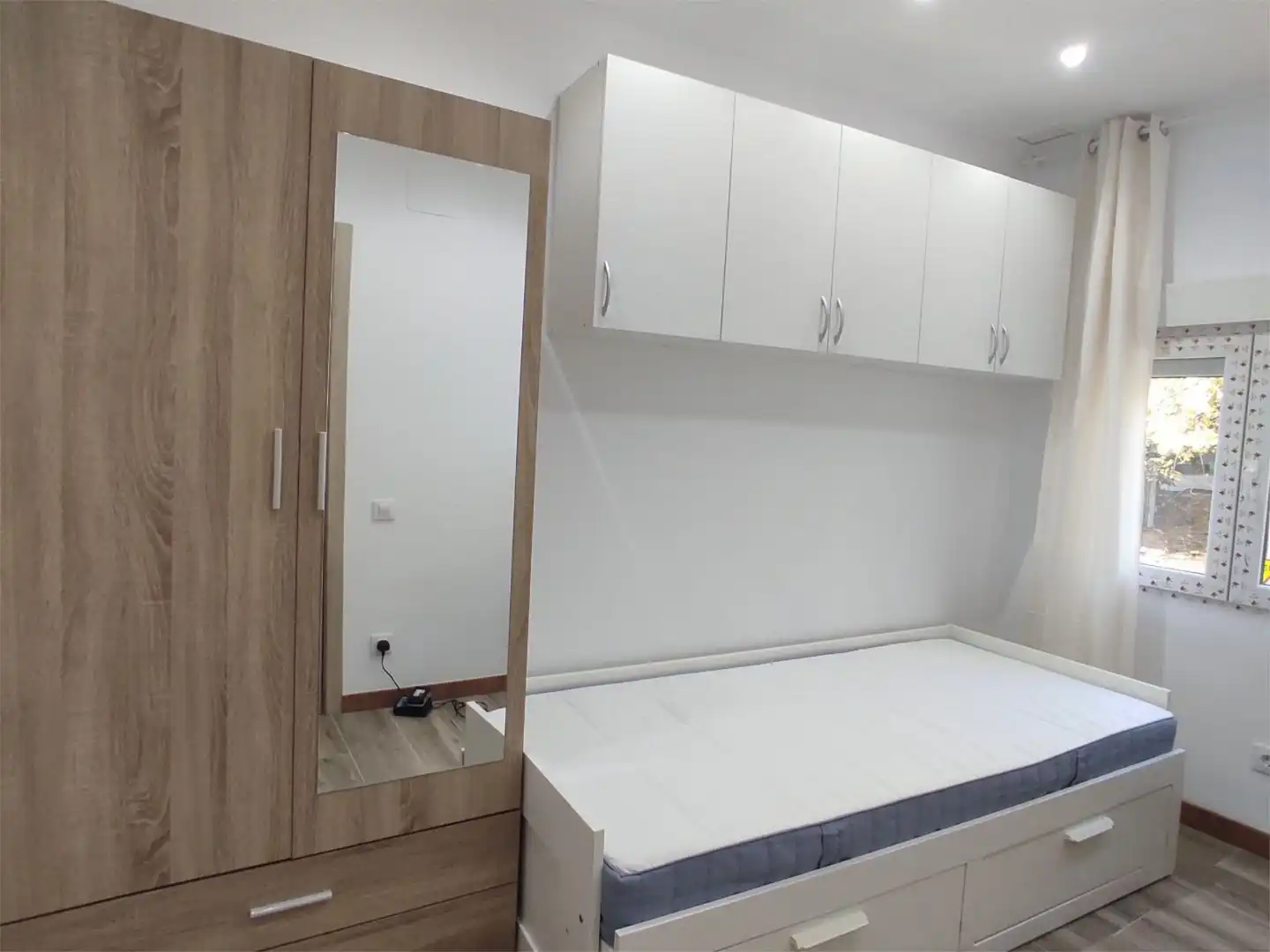 Wohnung zum Verkauf in Carrer de Beret, 58, El Turó de la Peira Schlafzimmer von Wohnung zum Verkauf in Barcelona Capital mit Klimaanlage