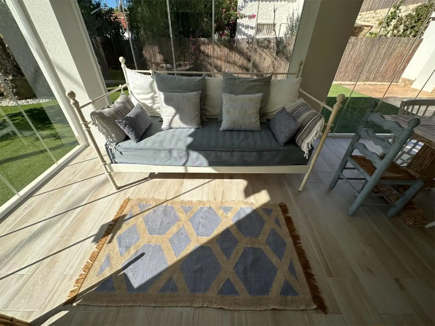 Houses for rent in Calle Castella, 5, Pueblo Español - Coveta Fumá Balcony of Houses for rent in El Campello with Air Conditioner, Private garden and Terrace