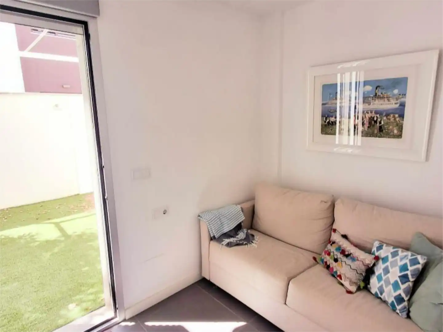 Casa adosada en venta en Calle Catamarán, 245, El Mojón Sala de estar de Casa adosada en venta en Pilar de la Horadada con Aire acondicionado, Terraza y Balcón