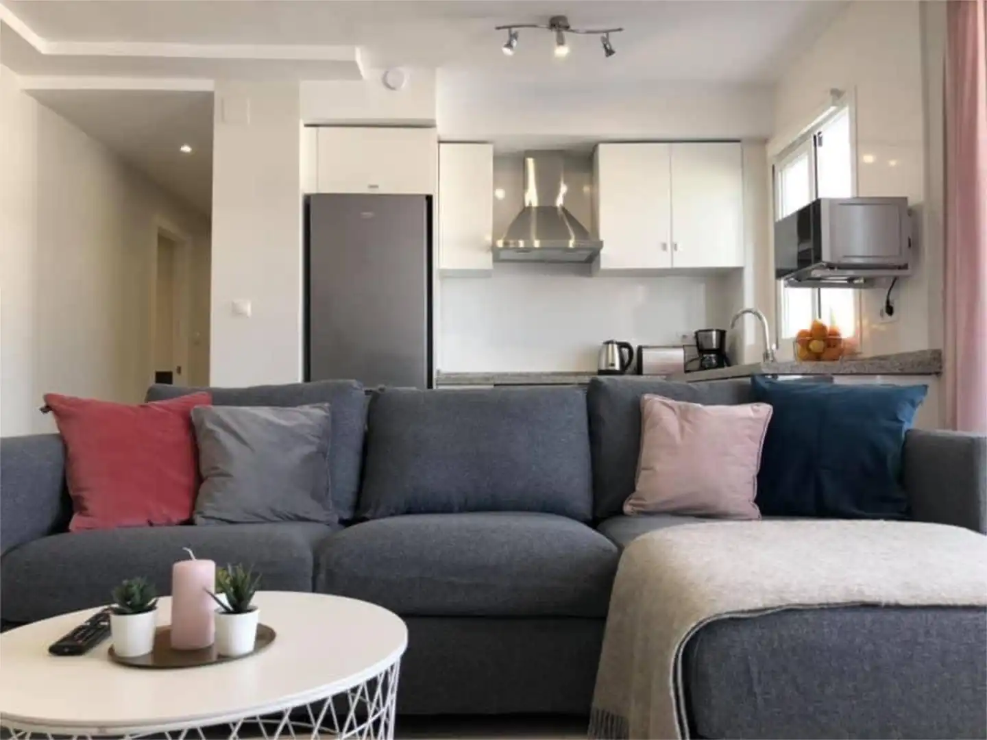 Living room of Apartments for rent in Benalmádena  with Air Conditioner, Heating and Private garden