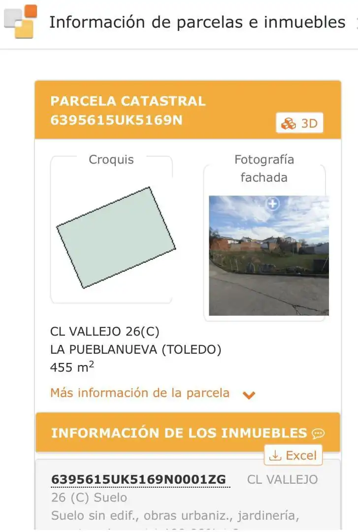 Terreno en venta en Calle Vallejo, 29, La Pueblanueva Terreno en venta en La Pueblanueva