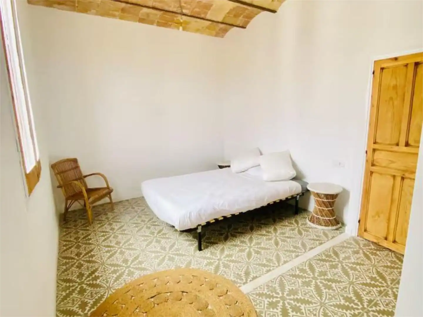 Schlafzimmer von Wohnung zur Miete in  Barcelona Capital mit Terrasse und Möbliert