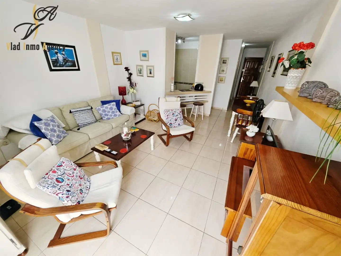 Apartamento en venta en Calle Minerva, 16, Costa del Silencio Sala de estar de Apartamento en venta en Arona con Terraza y Piscina