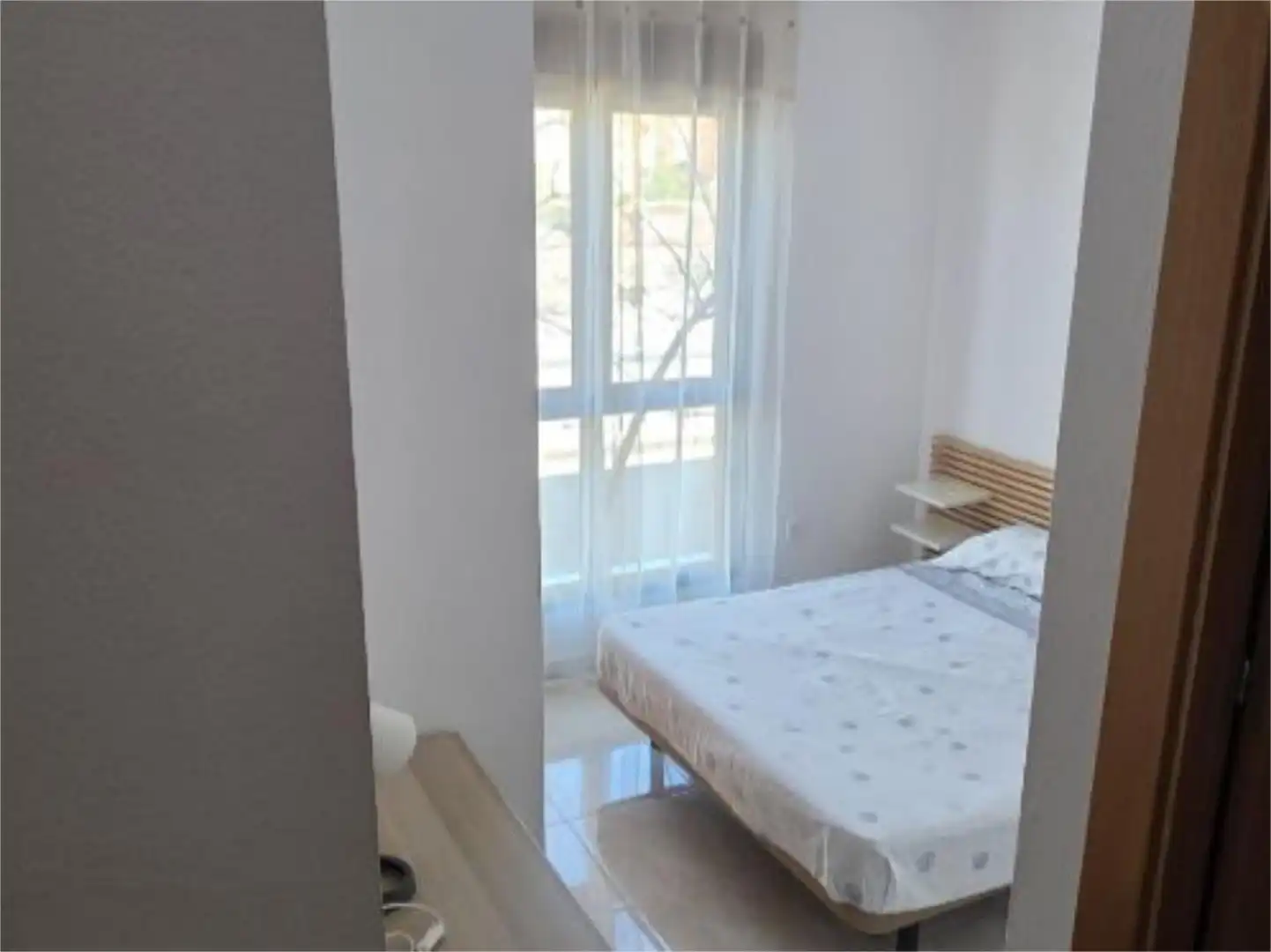 Bedroom of Flat for share in Almería  with Air Conditioner, Heating and Furnished