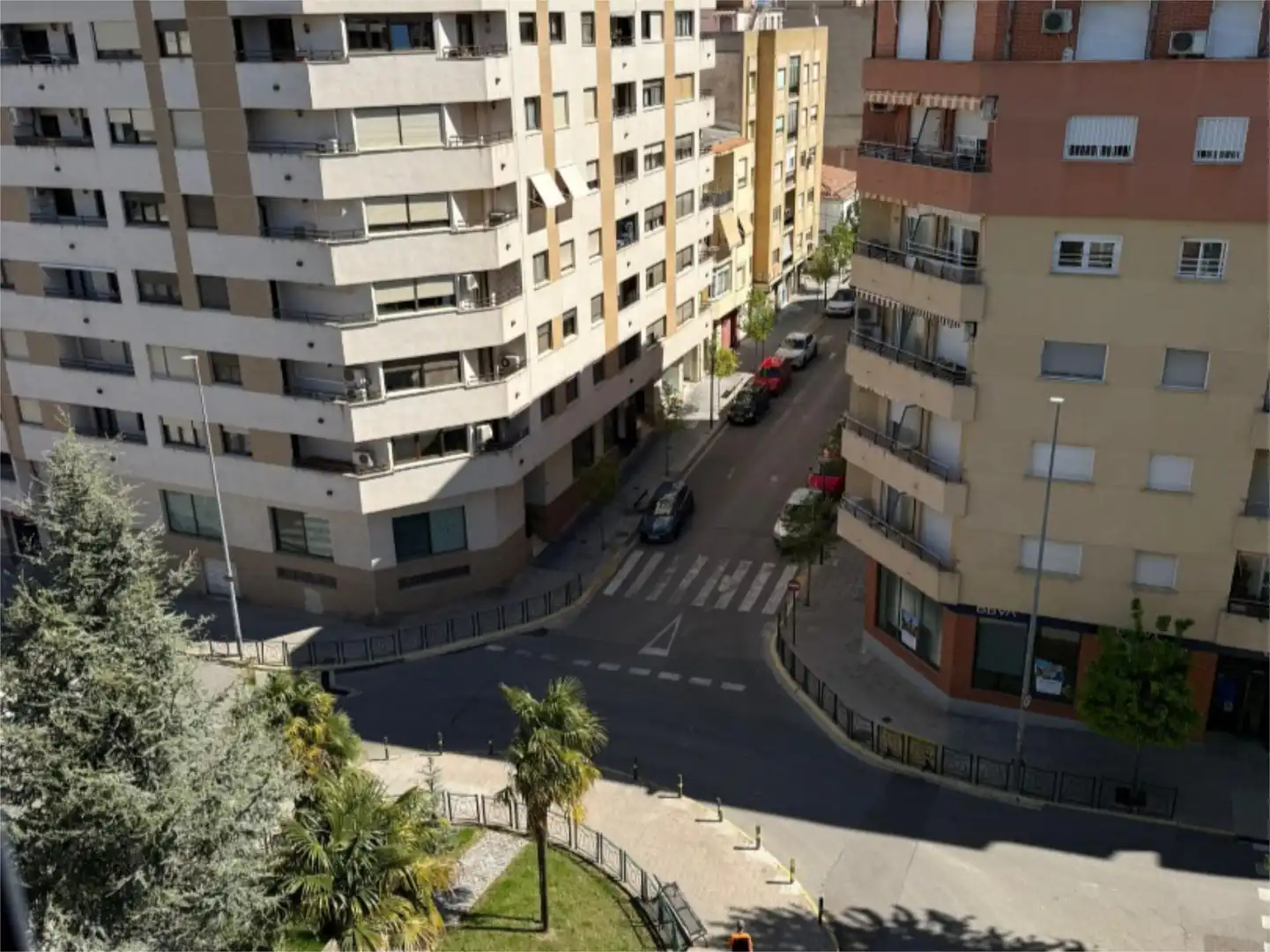 Vista exterior de Piso de alquiler en Albaida con Aire acondicionado, Amueblado y Balcón