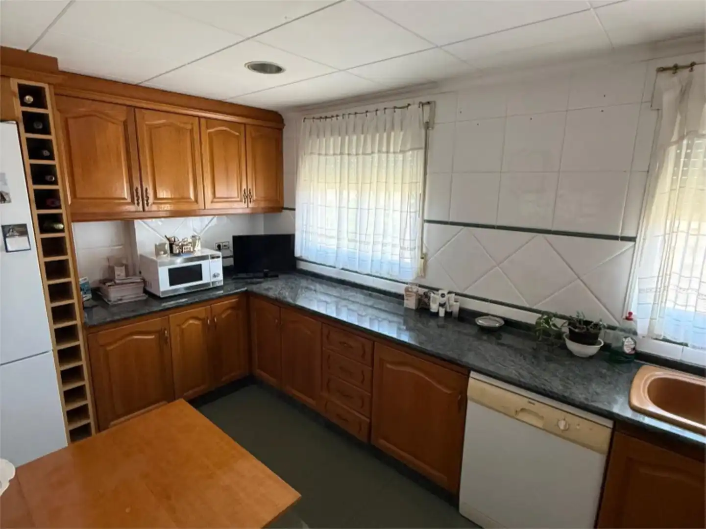 Piso de alquiler en Avinguda de la Fira, 15, Albaida Cocina de Piso de alquiler en Albaida con Aire acondicionado, Amueblado y Balcón