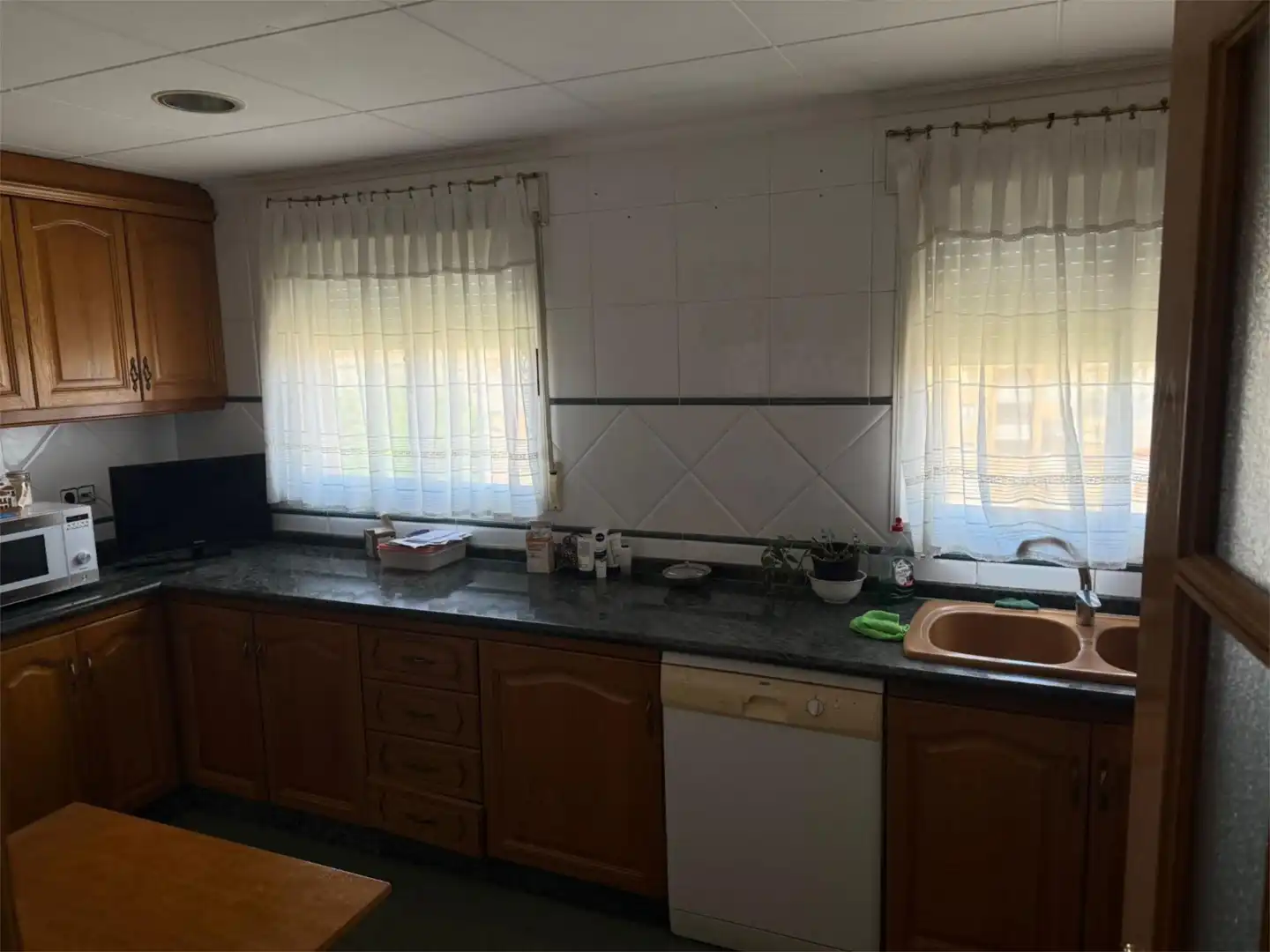 Piso de alquiler en Avinguda de la Fira, 15, Albaida Cocina de Piso de alquiler en Albaida con Aire acondicionado, Amueblado y Balcón