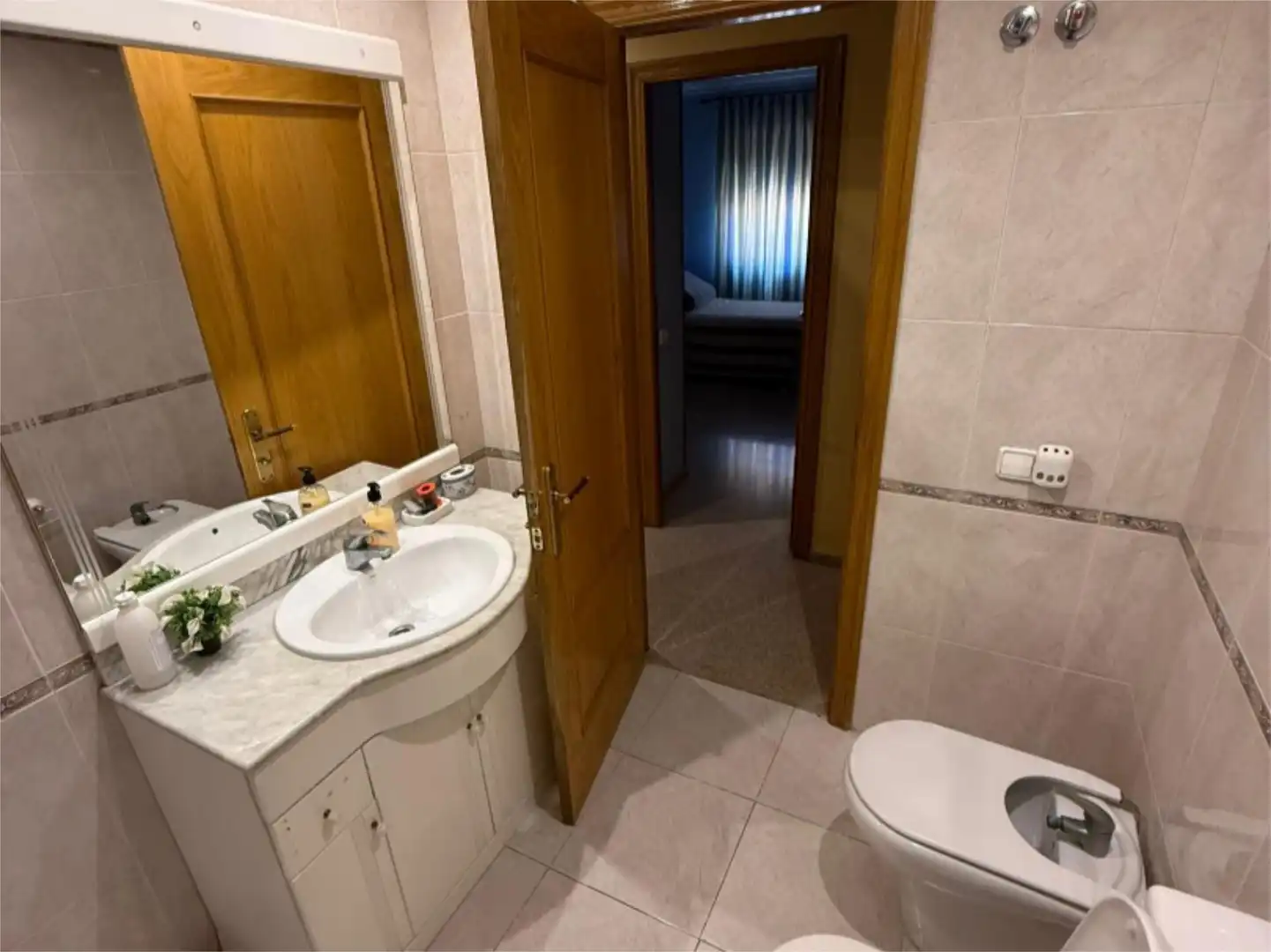 Piso de alquiler en Avinguda de la Fira, 15, Albaida Baño de Piso de alquiler en Albaida con Aire acondicionado, Amueblado y Balcón