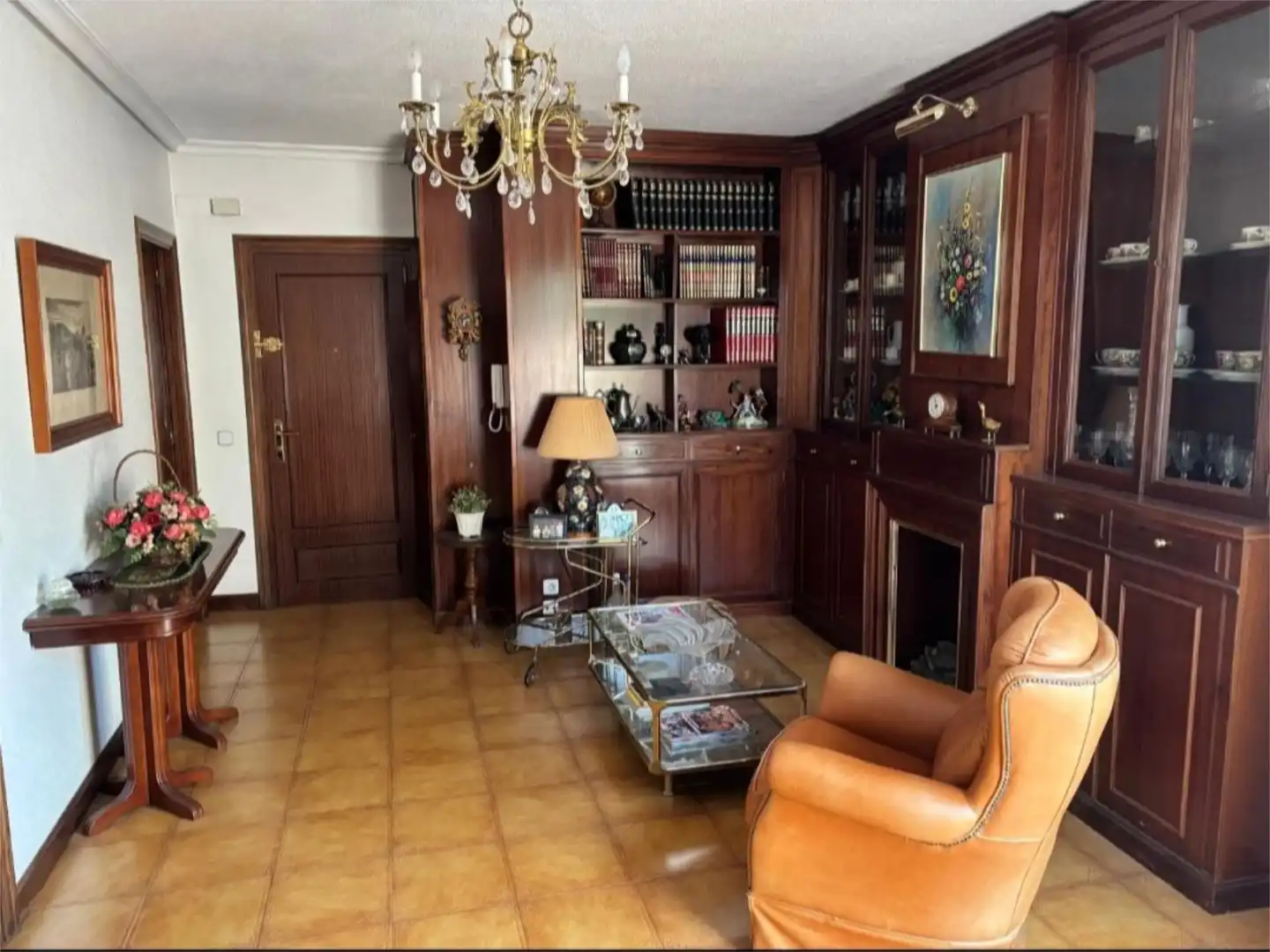 Wohnzimmer von Wohnung zum Verkauf in El Espinar mit Terrasse, Abstellraum und Möbliert