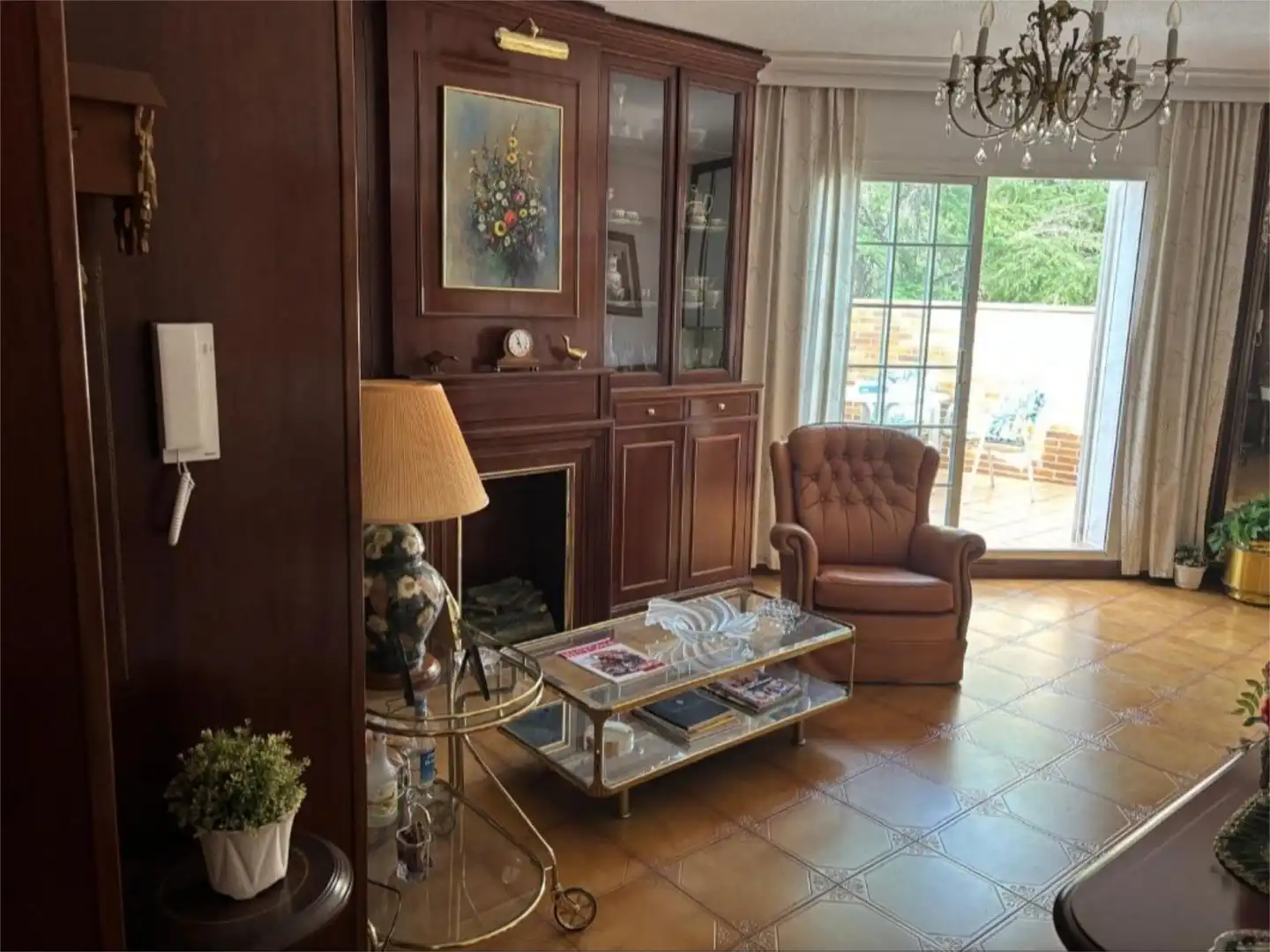 Wohnzimmer von Wohnung zum Verkauf in El Espinar mit Terrasse, Abstellraum und Möbliert