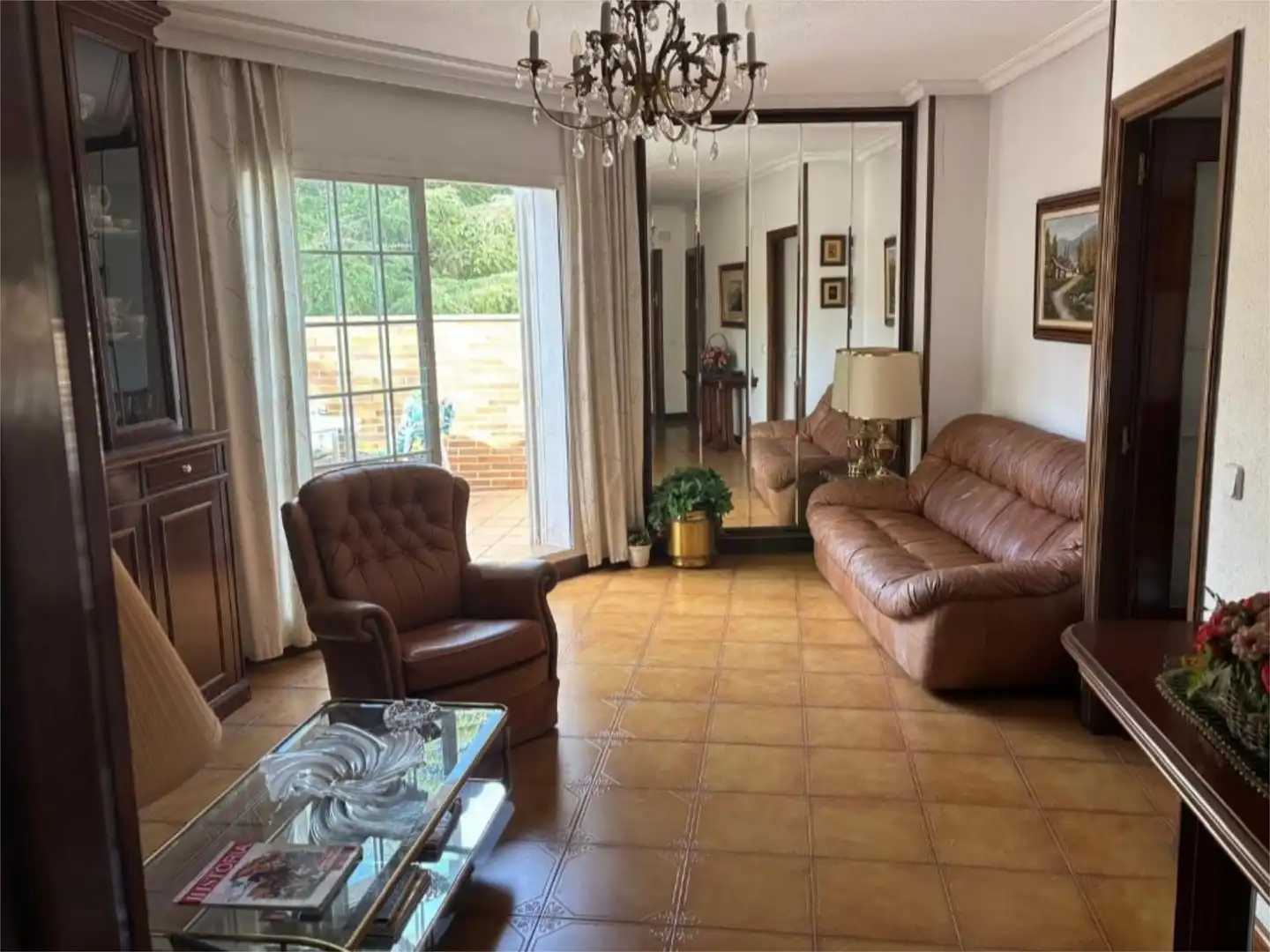 Wohnzimmer von Wohnung zum Verkauf in El Espinar mit Terrasse, Abstellraum und Möbliert