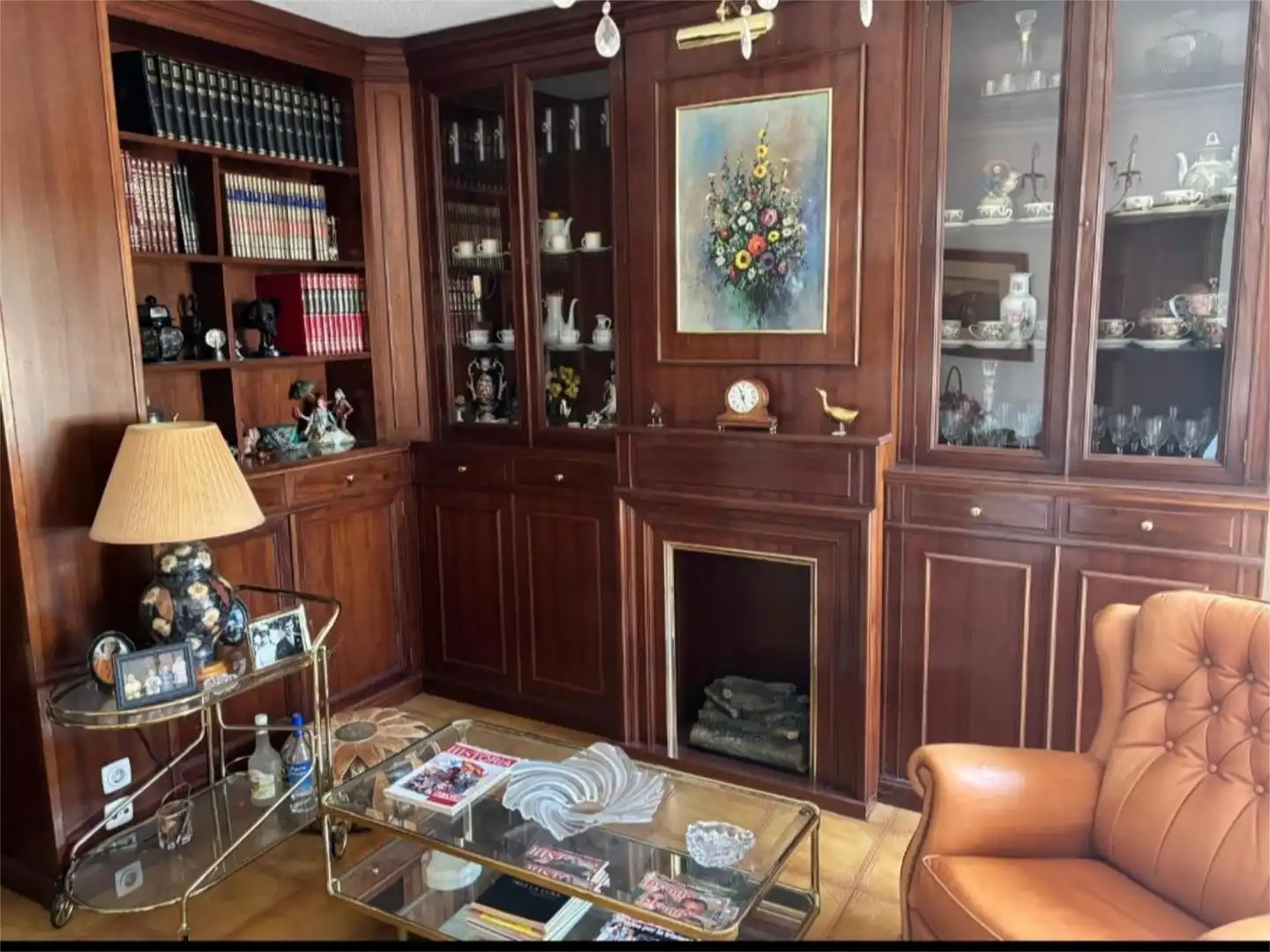 Wohnzimmer von Wohnung zum Verkauf in El Espinar mit Terrasse, Abstellraum und Möbliert
