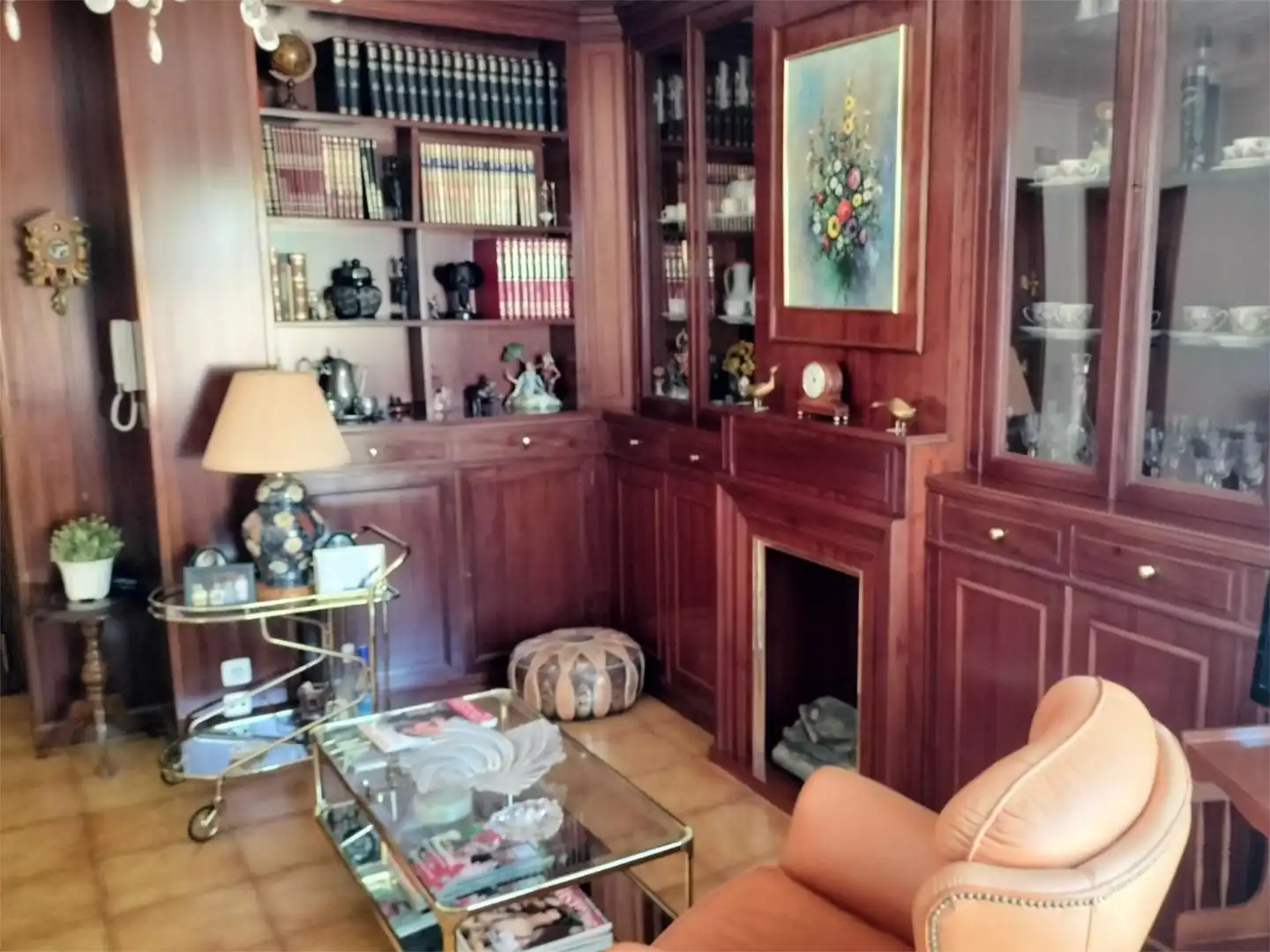 Wohnzimmer von Wohnung zum Verkauf in El Espinar mit Terrasse, Abstellraum und Möbliert