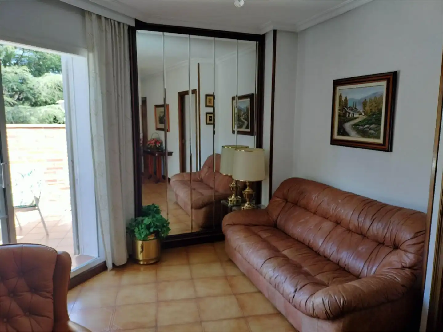 Wohnzimmer von Wohnung zum Verkauf in El Espinar mit Terrasse, Abstellraum und Möbliert