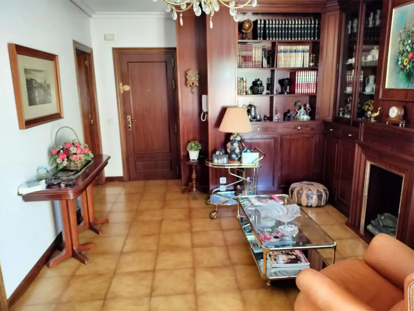 Wohnzimmer von Wohnung zum Verkauf in El Espinar mit Terrasse, Abstellraum und Möbliert