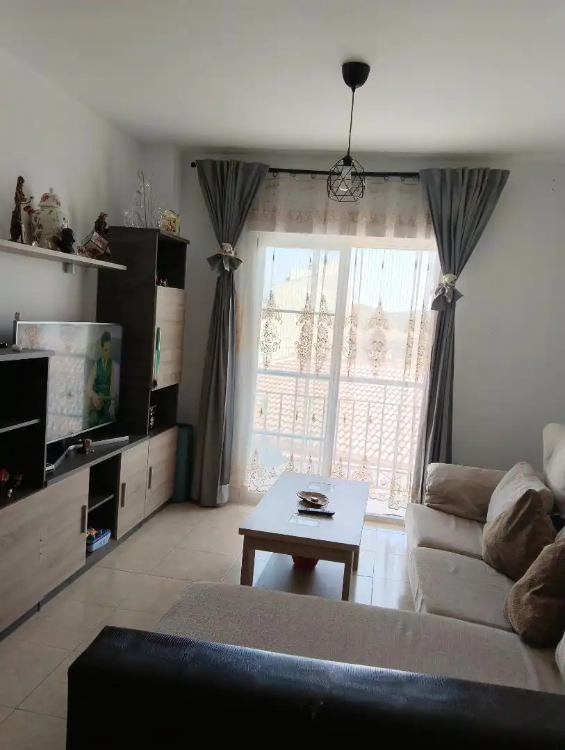 Flat for sale in Calle Hospital, 2, Guaro Living room of Flat for sale in Guaro with Air Conditioner, Terrace and Balcony