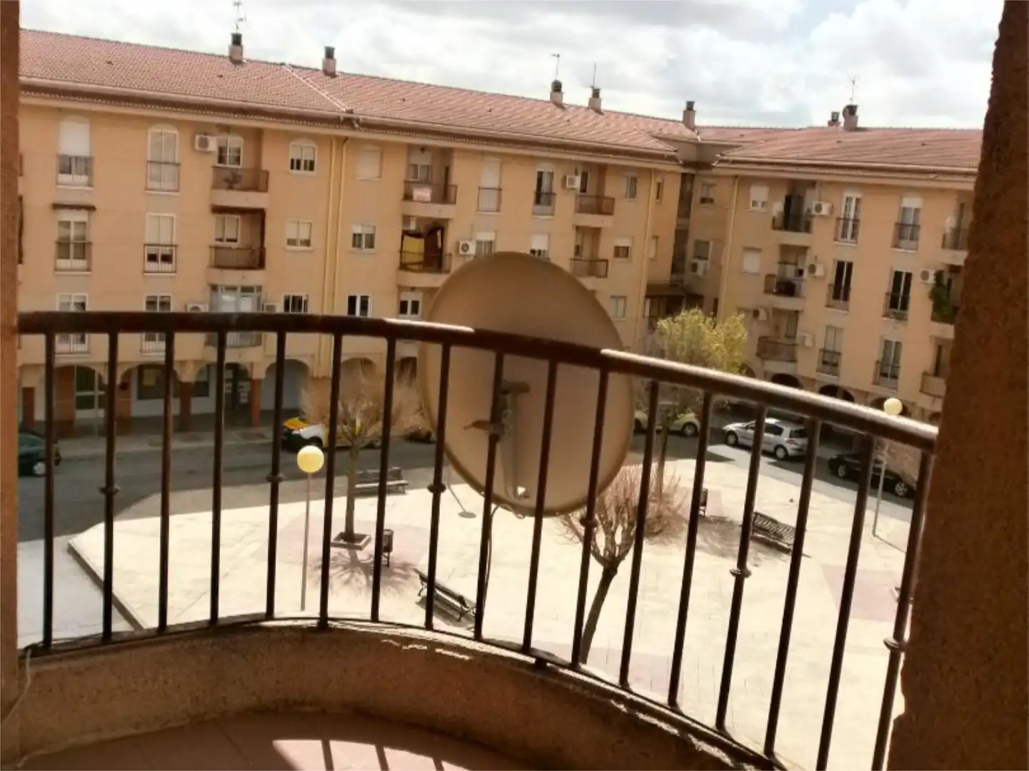 Balcony of Flat for rent in Plasencia  with Air Conditioner, Heating and Terrace