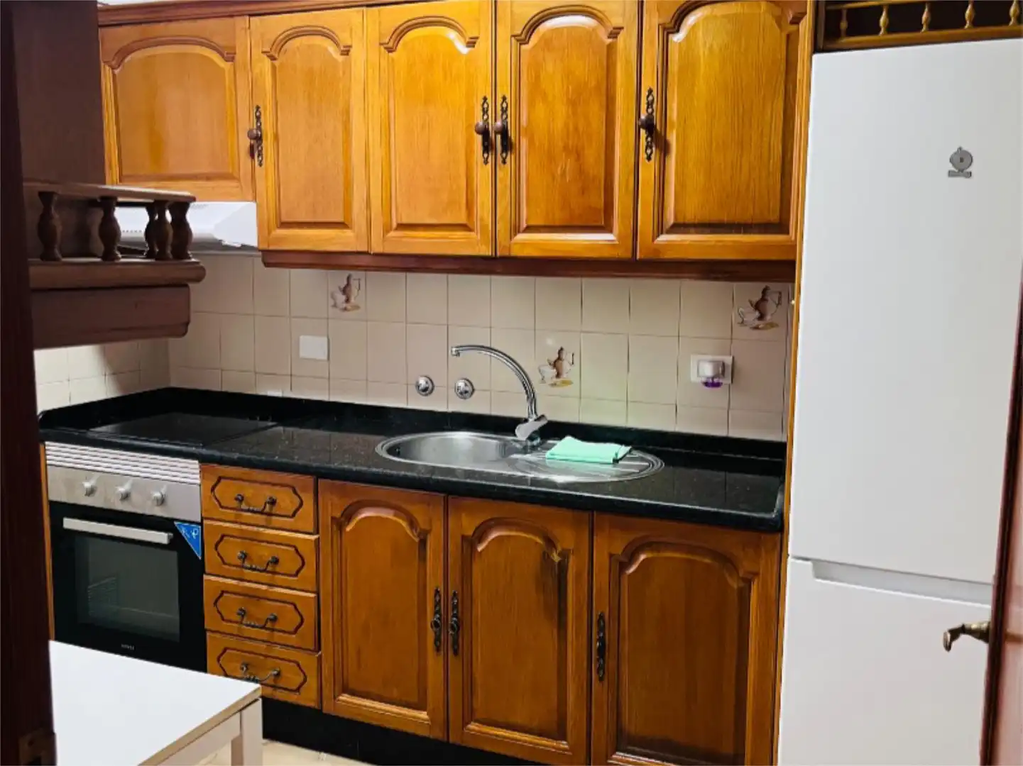 Flat for sale in Carretera General la Cuesta, 31, La Cuesta -Finca España Kitchen of Flat for sale in San Cristóbal de la Laguna with Terrace, Furnished and Community parking
