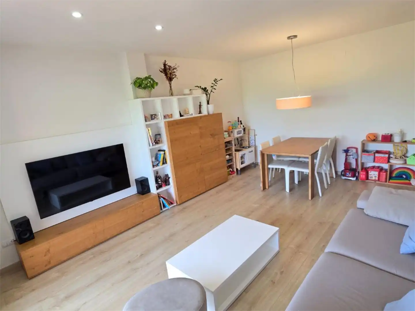 Wohnung zum Verkauf in Carrer Onze de Setembre, 1, Valls Wohnzimmer von Wohnung zum Verkauf in Valls mit Klimaanlage und Balkon