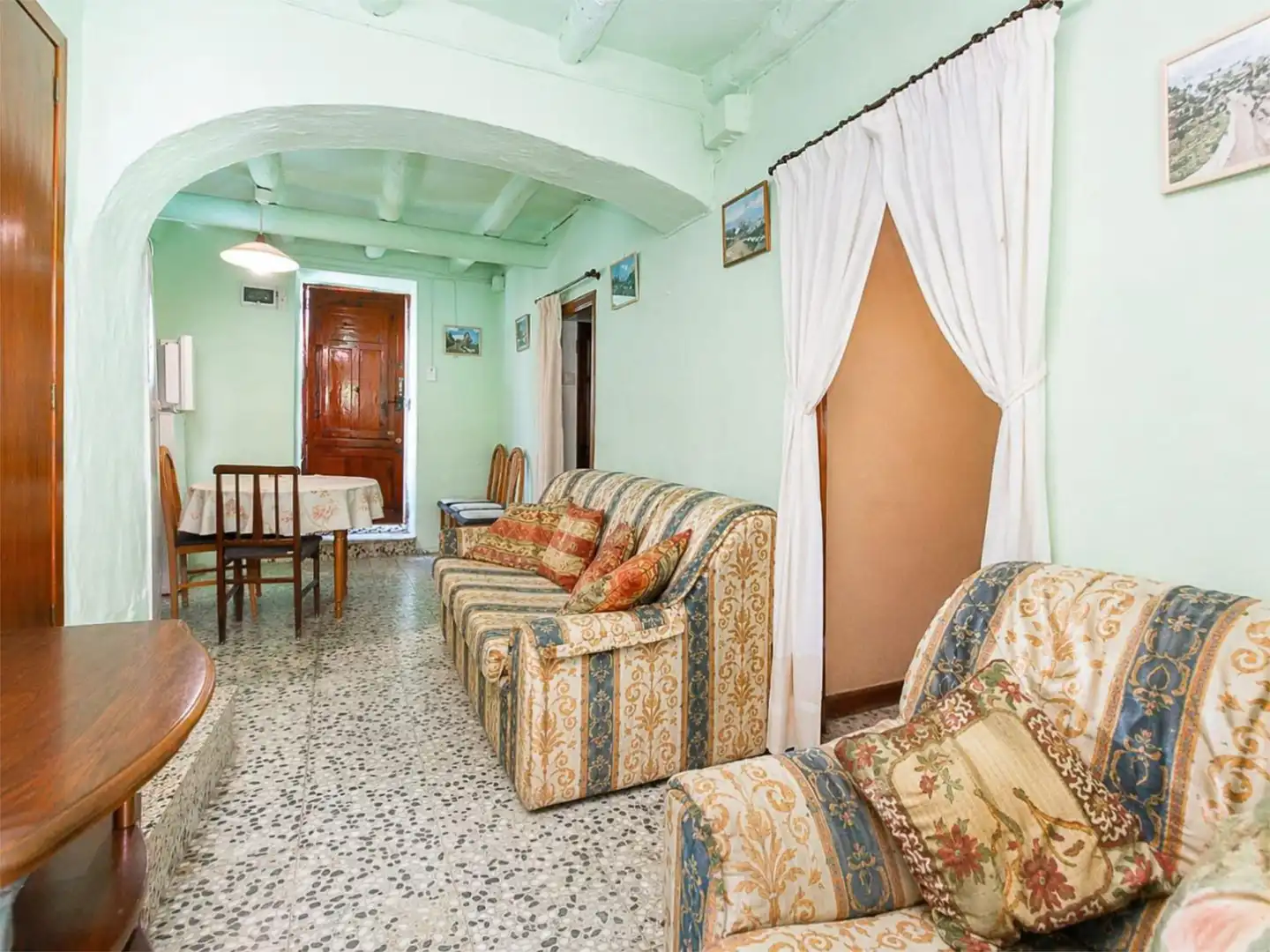 Sala de estar de Casa adosada en venta en Gátova con Terraza, Trastero y Amueblado