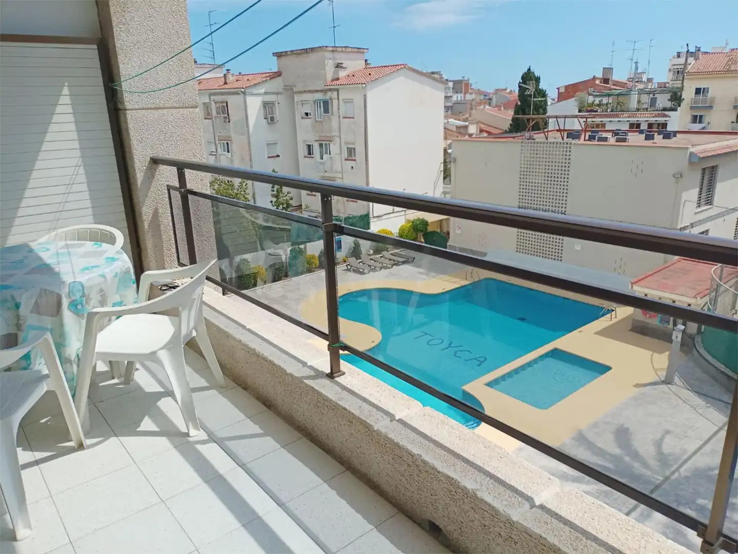 Wohnung zur Miete in Carrer de Tramuntana, 2, Calella Schwimmbecken von Wohnung zur Miete in Calella mit Schwimmbad, Möbliert und Balkon