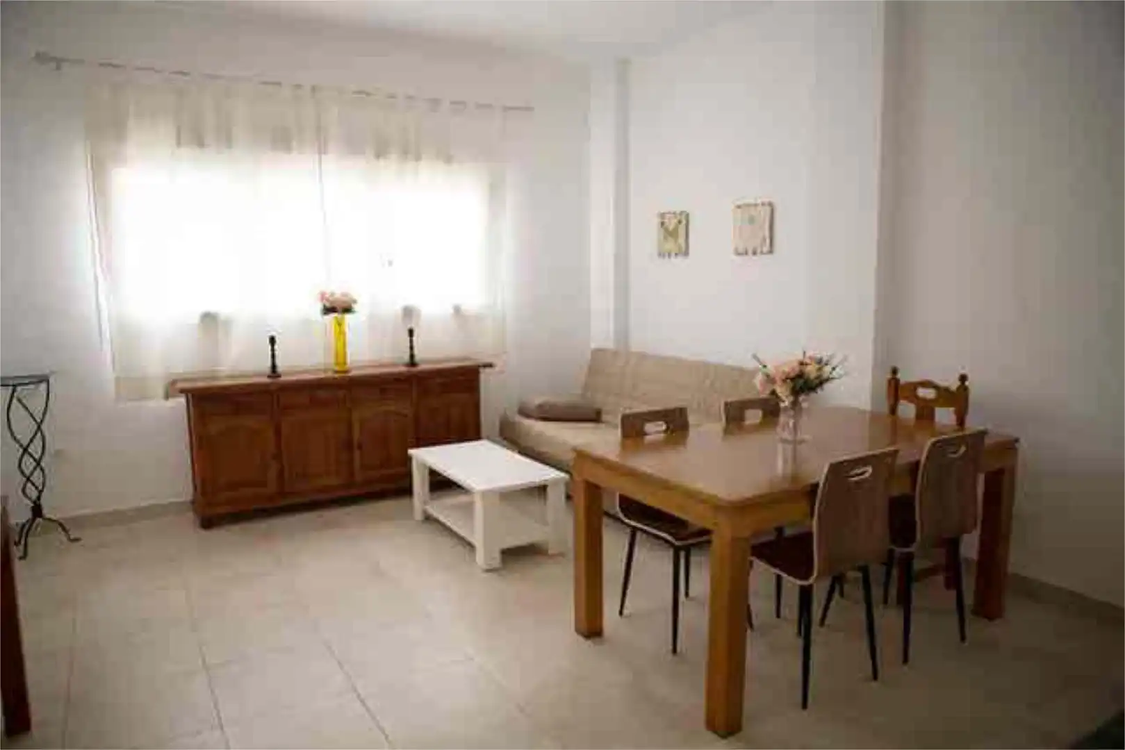 Sala de estar de Apartamento de alquiler en Montijo con Calefacción y Amueblado