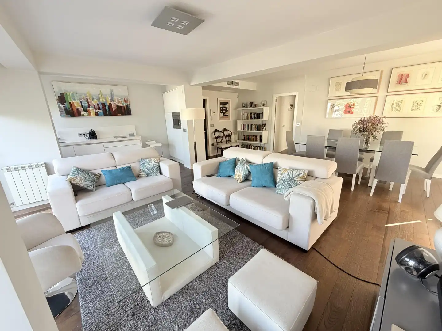 Living room of Flat for sale in  Córdoba Capital  with Air Conditioner and Balcony