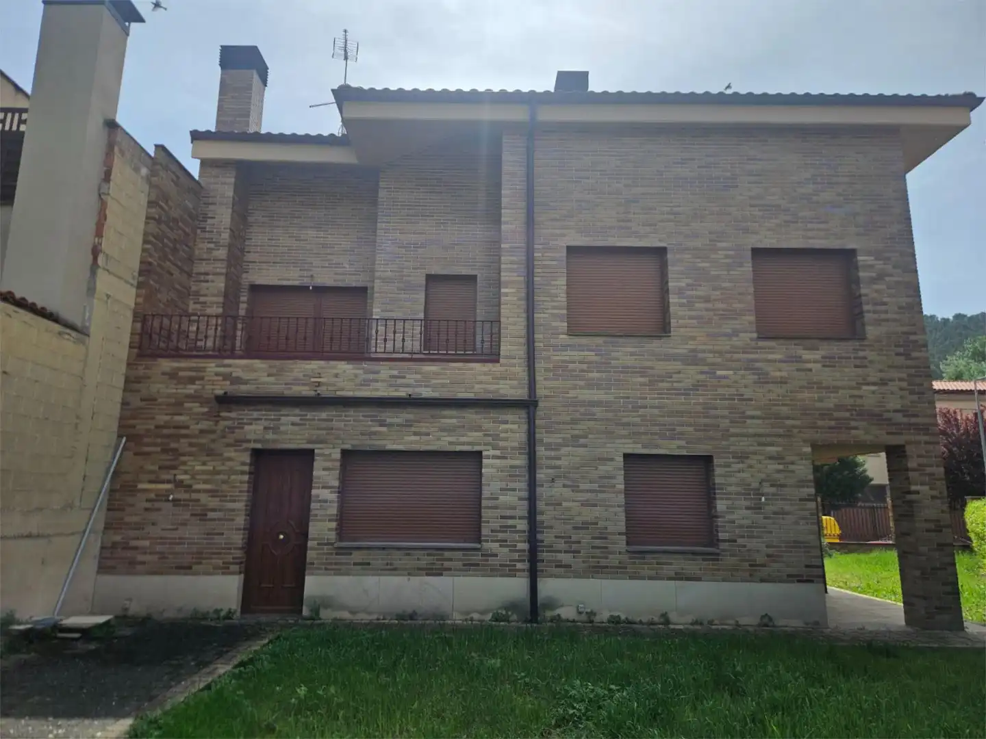 Vista exterior de Piso en venta en Nájera con Calefacción, Jardín privado y Parquet