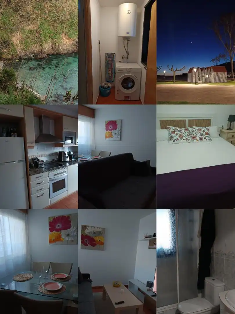 Bedroom of Flat for rent in Cedeira  with Heating, Private garden and Parquet flooring
