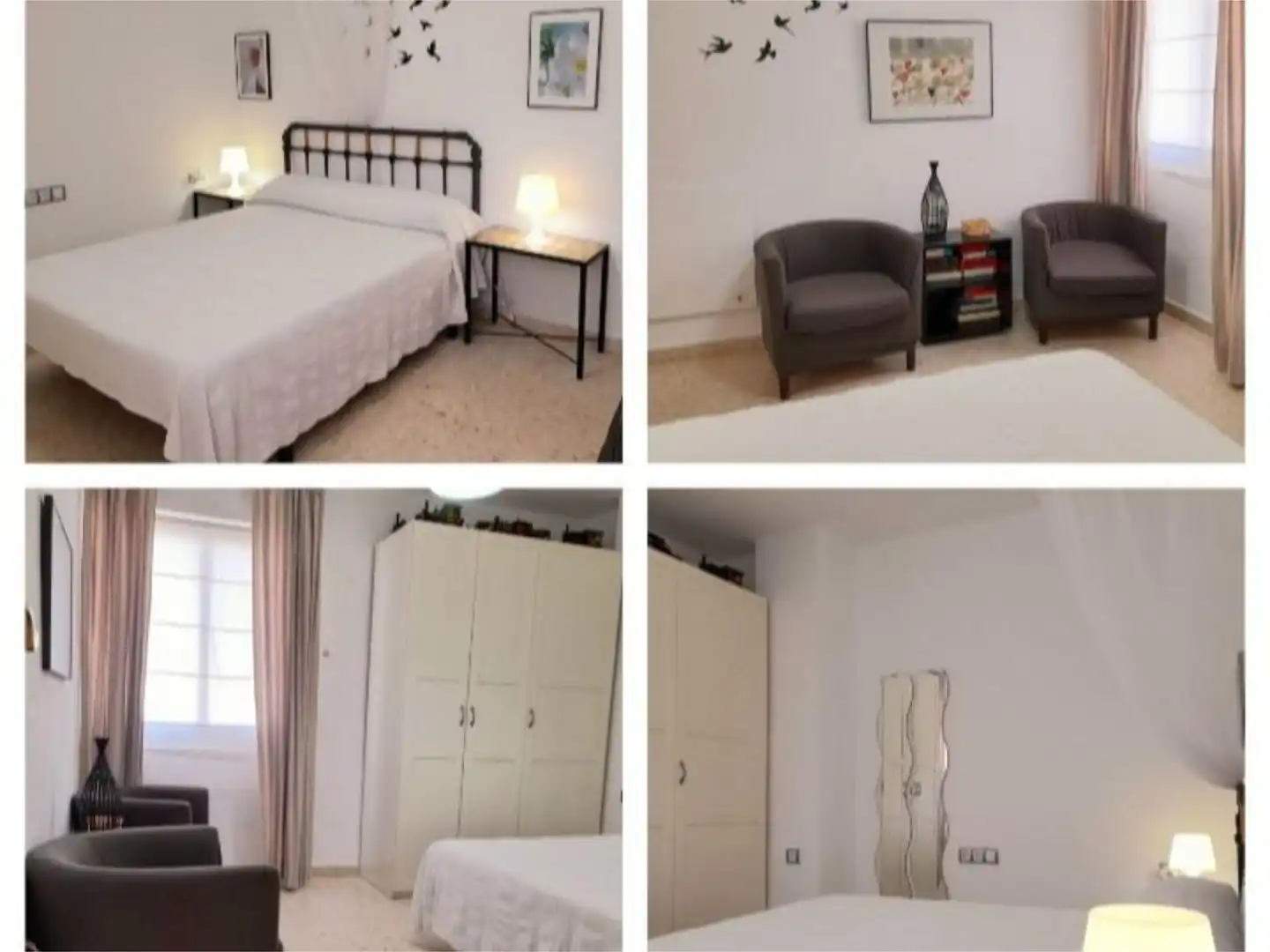 Bedroom of Flat for sale in Rota  with Air Conditioner, Heating and Terrace