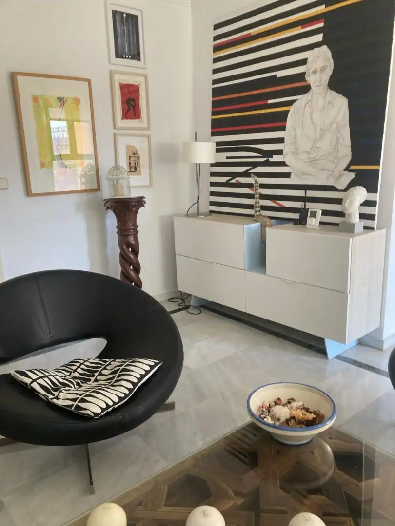 Flat for sale in Avenida Salvador Allende, 7, Barrio de Zaidín Living room of Flat for sale in Granada with Air Conditioner, Heating and Parquet flooring