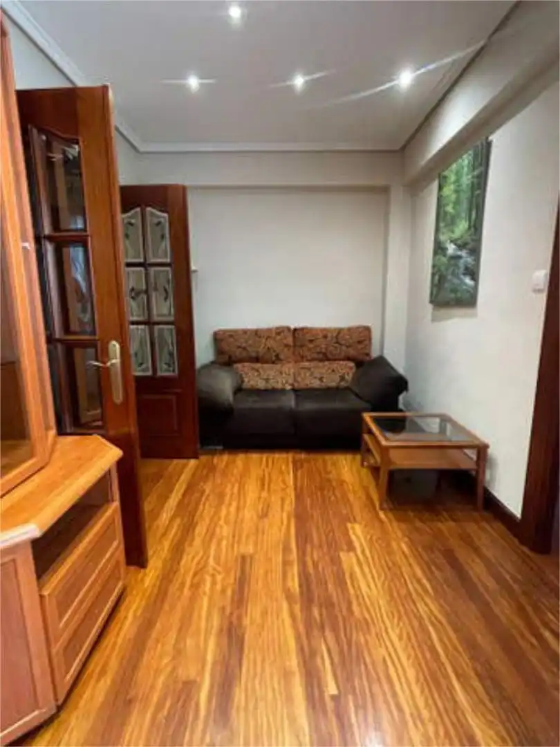 Sala d'estar de Casa o xalet en venda en Bilbao  amb Calefacció i Moblat