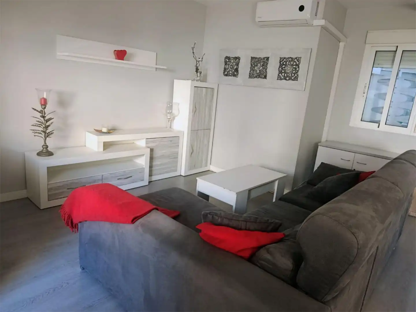 Living room of Flat for sale in San Vicente del Raspeig / Sant Vicent del Raspeig  with Air Conditioner