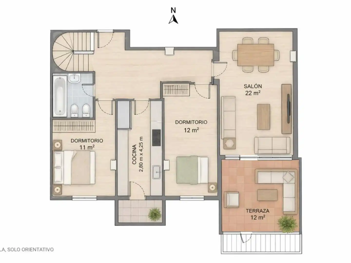 Flat for sale in Boadilla del Monte  with Air Conditioner, Terrace and Swimming Pool
