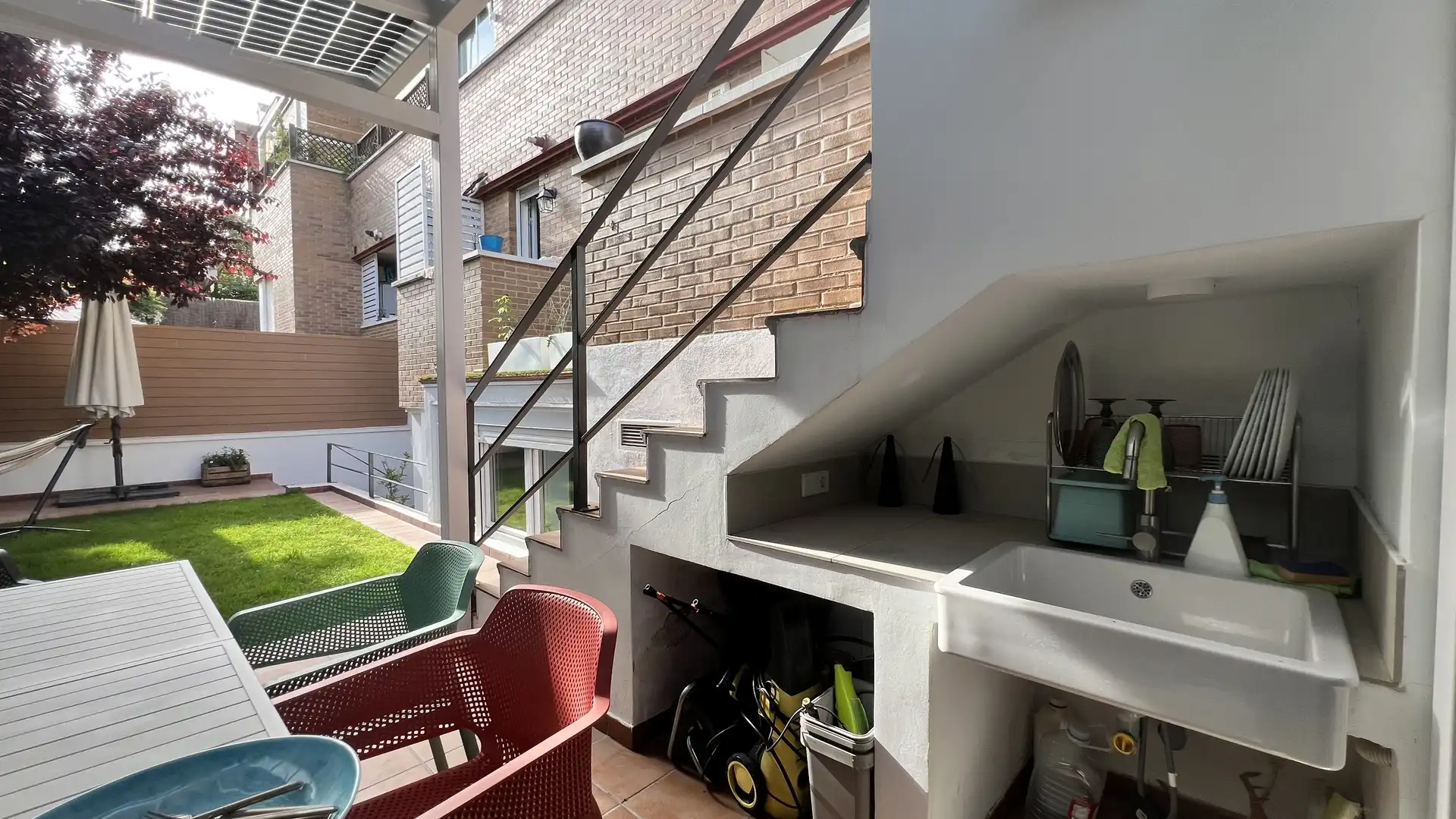 Balcony of Flat for sale in Boadilla del Monte  with Air Conditioner, Terrace and Swimming Pool