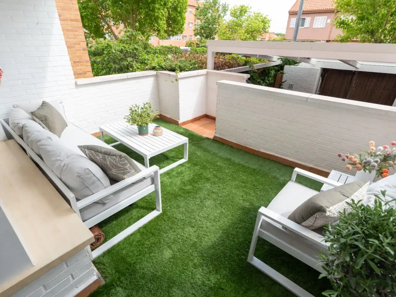 Terrace of Flat for sale in Boadilla del Monte  with Air Conditioner, Terrace and Swimming Pool