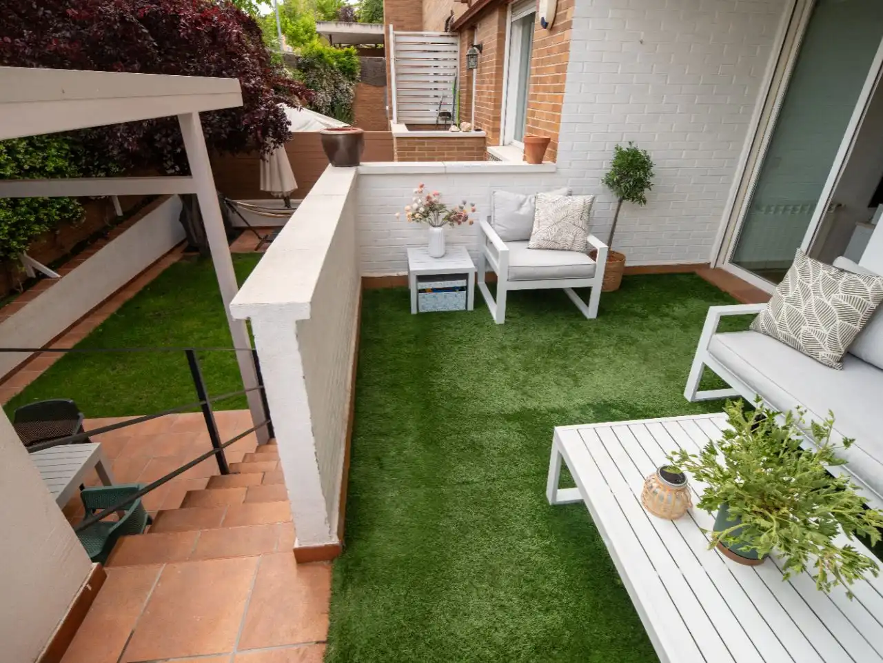 Terrace of Flat for sale in Boadilla del Monte  with Air Conditioner, Terrace and Swimming Pool
