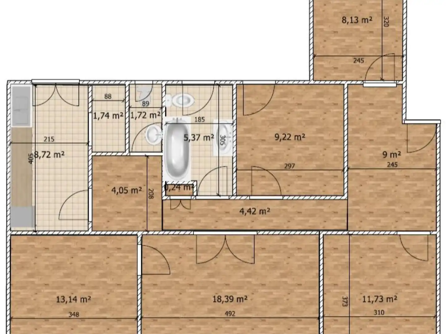 Flat for sale in Toledo  with Heating
