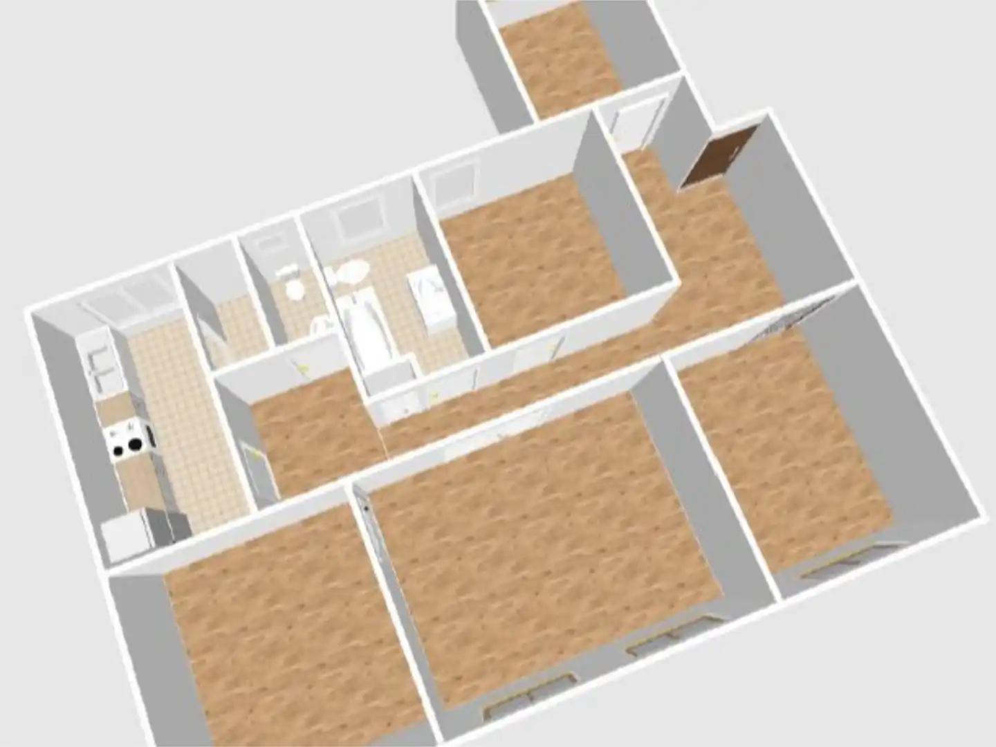Flat for sale in Toledo  with Heating