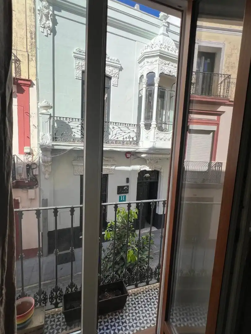 Apartament de lloguer a Meléndez Valdés, 45, Casco Antiguo Terrassa de Apartament de lloguer en Badajoz amb Aire condicionat, Calefacció i Parquet