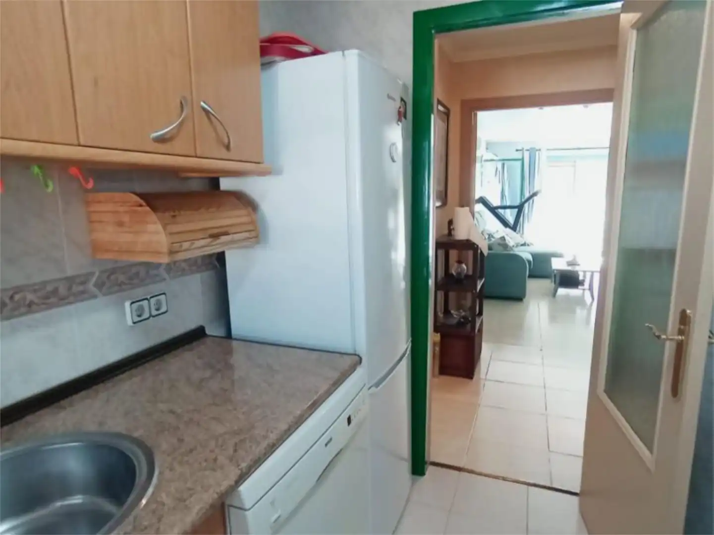 Küche von Wohnung zum Verkauf in  Palma de Mallorca mit Klimaanlage, Terrasse und Balkon