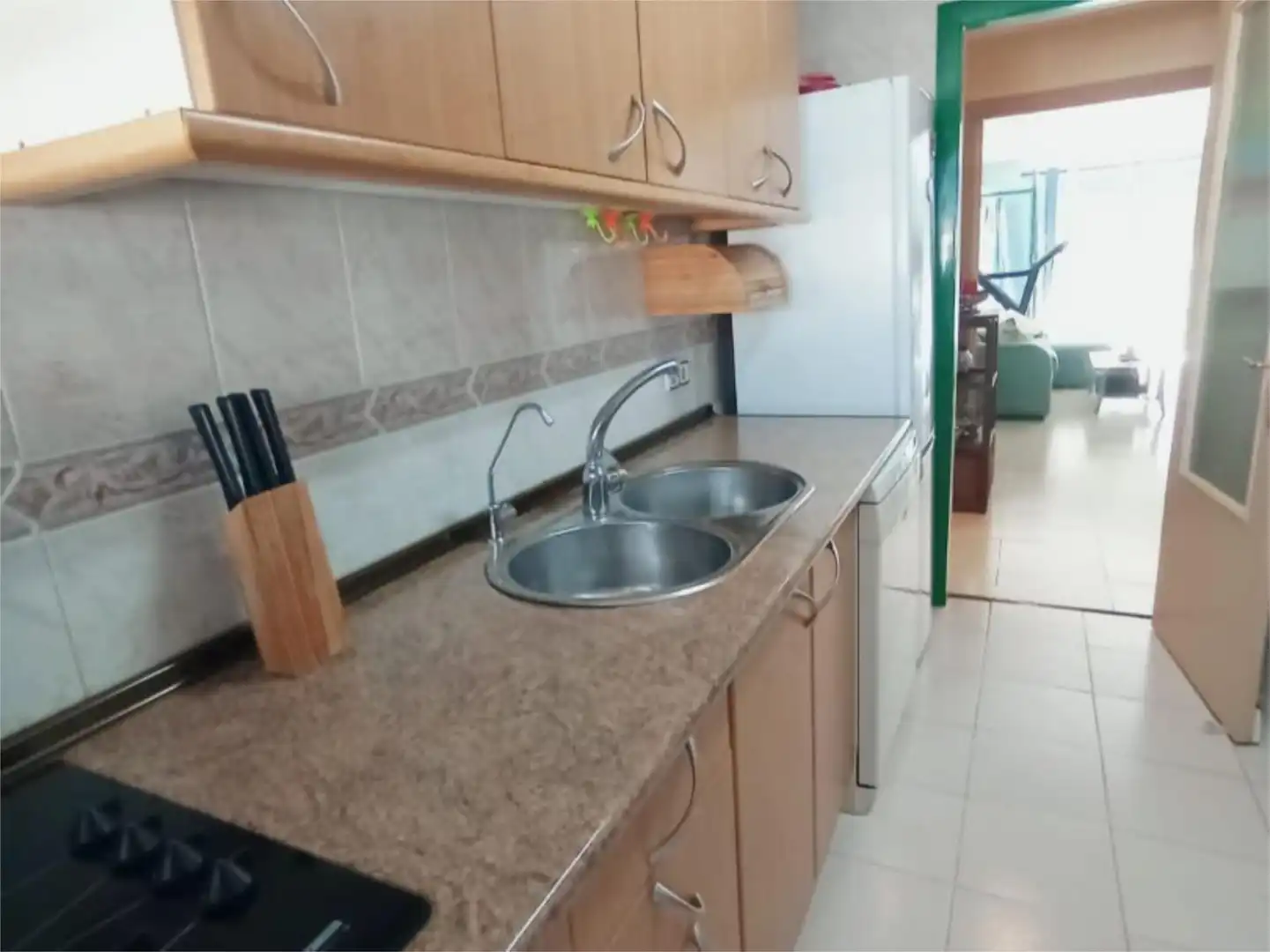 Küche von Wohnung zum Verkauf in  Palma de Mallorca mit Klimaanlage, Terrasse und Balkon