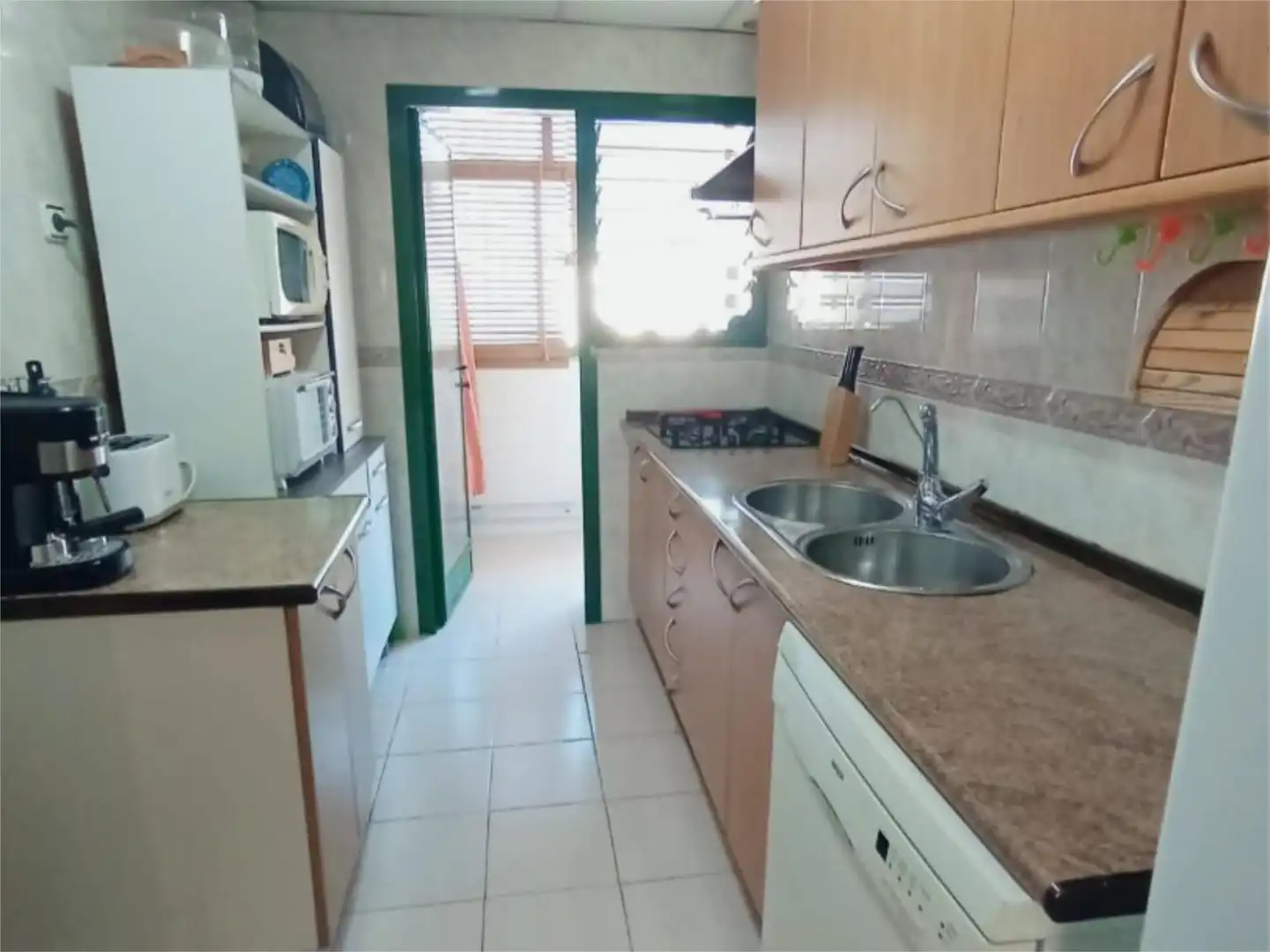 Küche von Wohnung zum Verkauf in  Palma de Mallorca mit Klimaanlage, Terrasse und Balkon