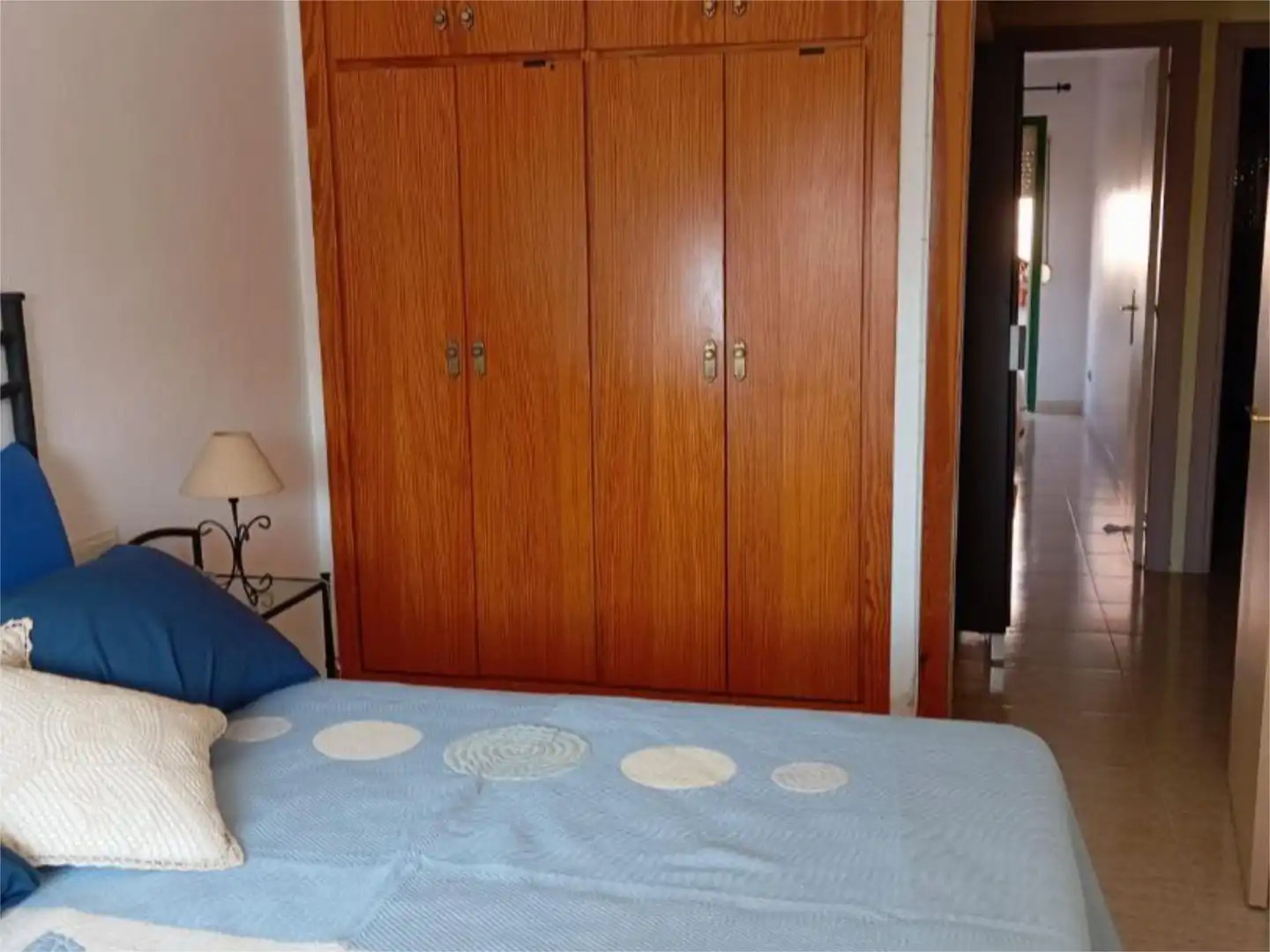 Schlafzimmer von Wohnung zum Verkauf in  Palma de Mallorca mit Klimaanlage, Terrasse und Balkon