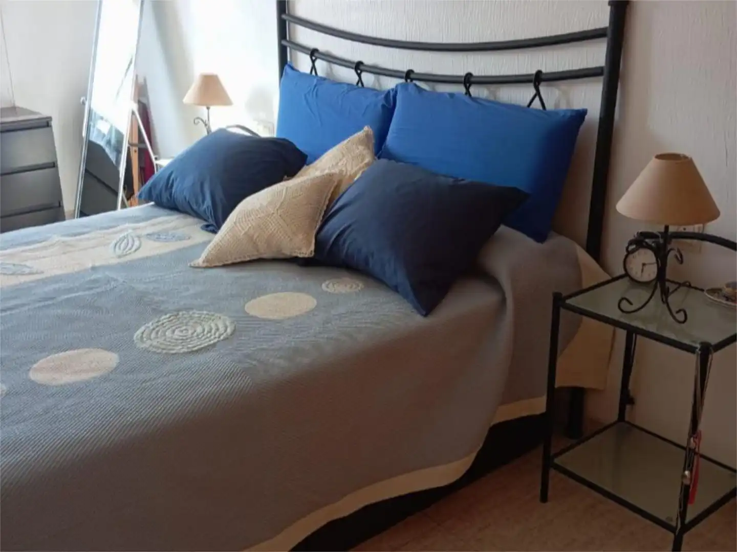 Schlafzimmer von Wohnung zum Verkauf in  Palma de Mallorca mit Klimaanlage, Terrasse und Balkon