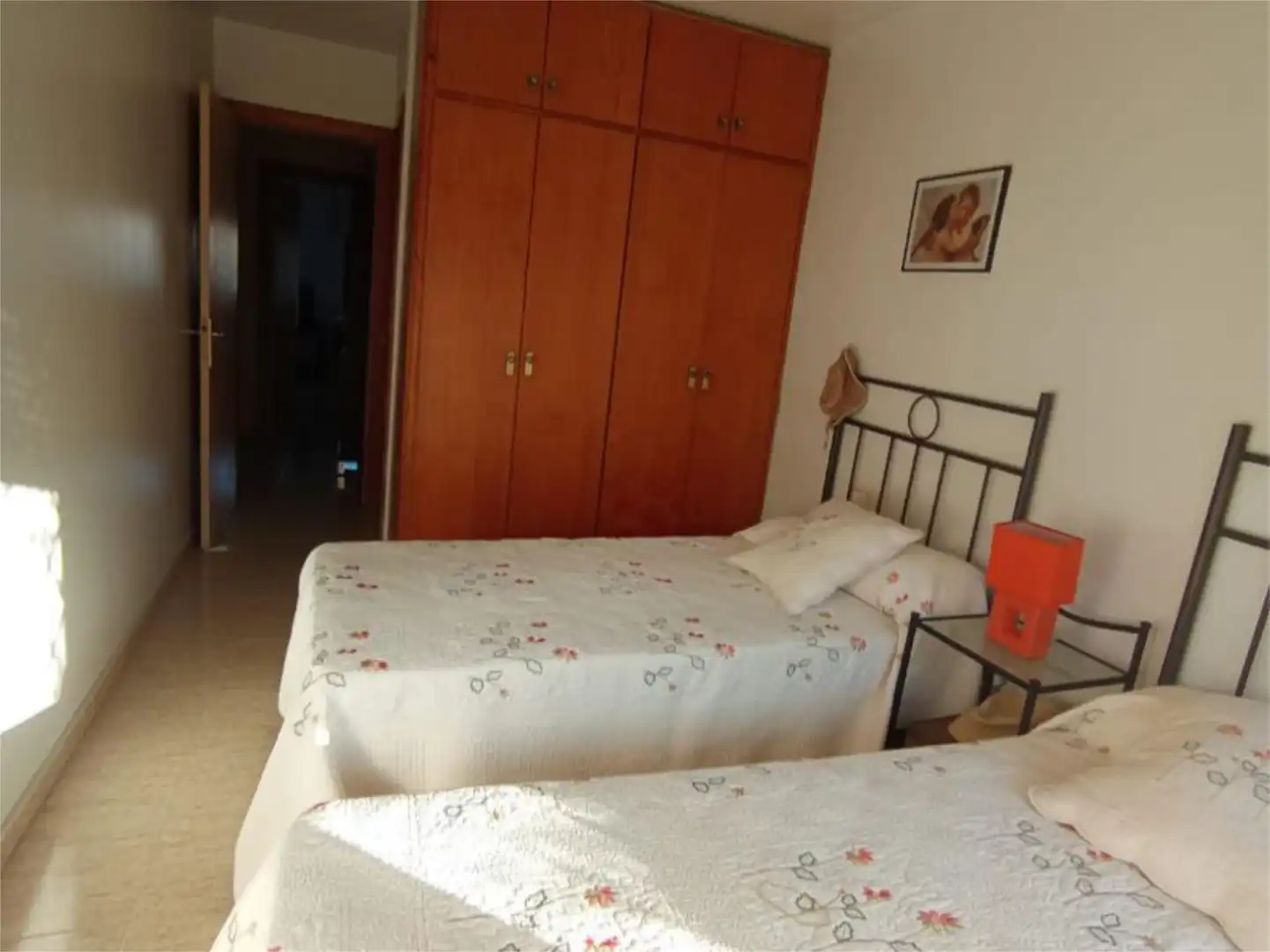 Schlafzimmer von Wohnung zum Verkauf in  Palma de Mallorca mit Klimaanlage, Terrasse und Balkon