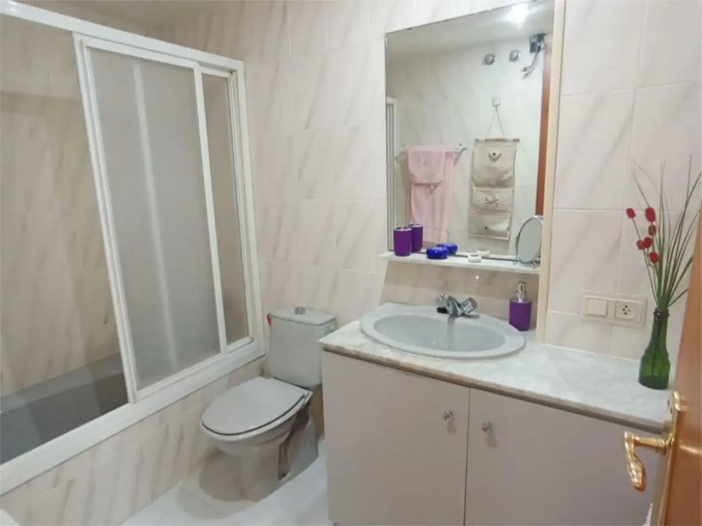 Badezimmer von Wohnung zum Verkauf in  Palma de Mallorca mit Klimaanlage, Terrasse und Balkon