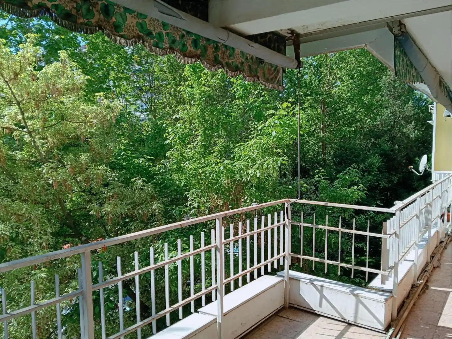 Balcony of Flat for sale in Alcorcón  with Heating, Private garden and Parquet flooring