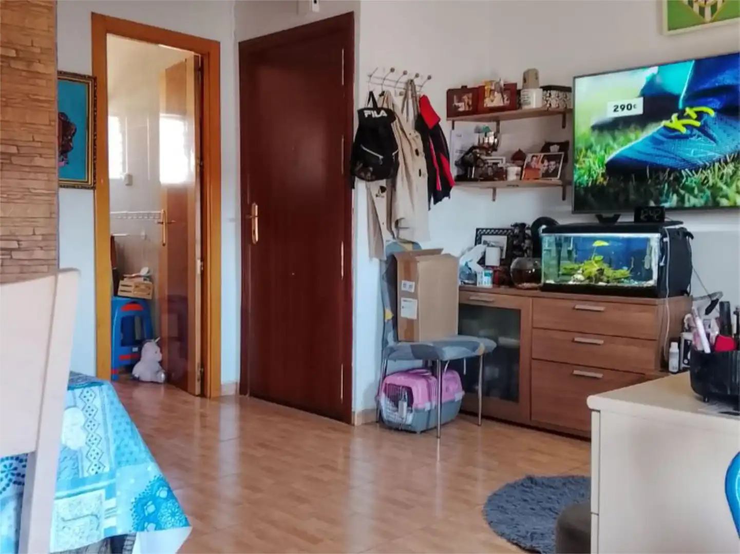 Living room of Flat for sale in Sevilla  with Air Conditioner, Terrace and Storage room