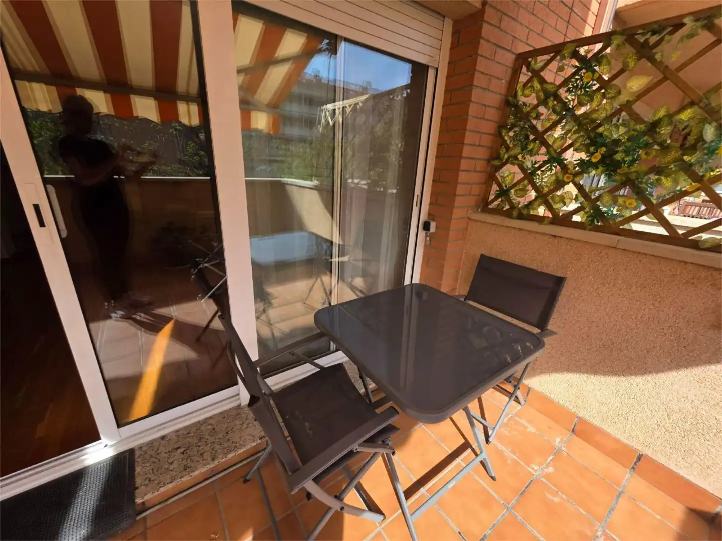 Terrasse von Wohnung zur Miete in Olesa de Montserrat mit Klimaanlage und Terrasse